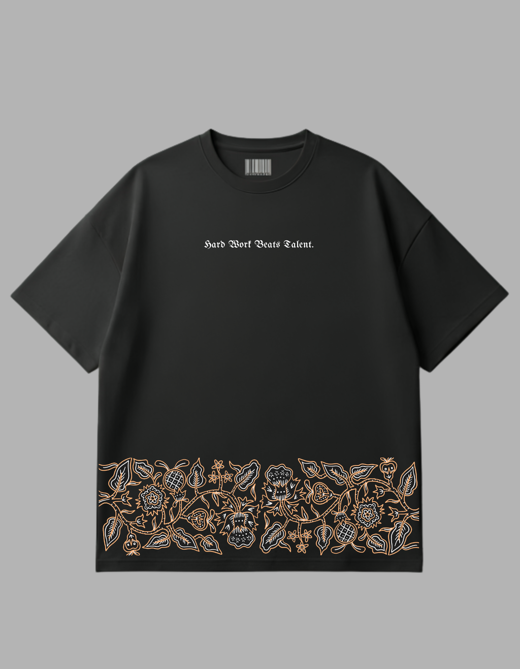 "Echoes of the Garden" – Oversized Graphic Tee